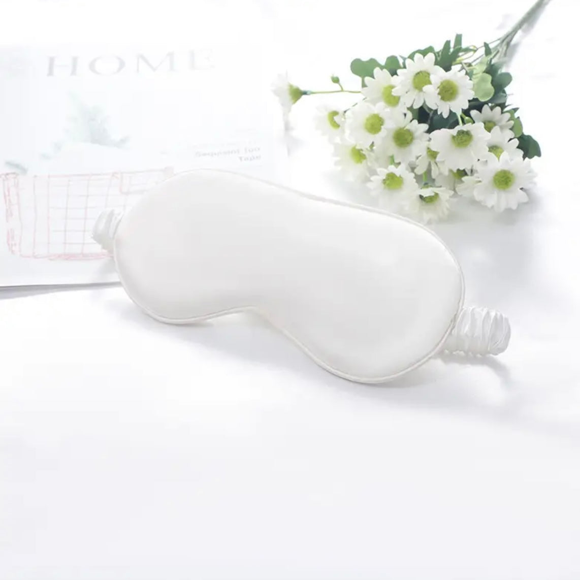 Customized Satin Nighttime Eye Mask