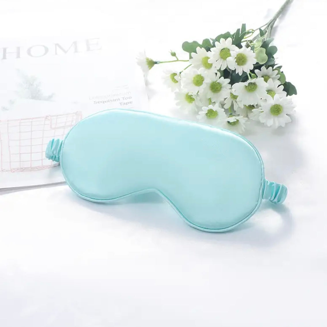 Customized Satin Nighttime Eye Mask
