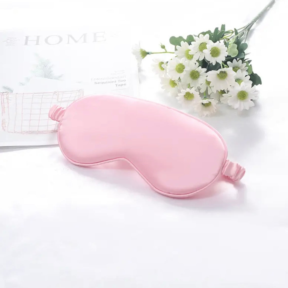 Customized Satin Nighttime Eye Mask