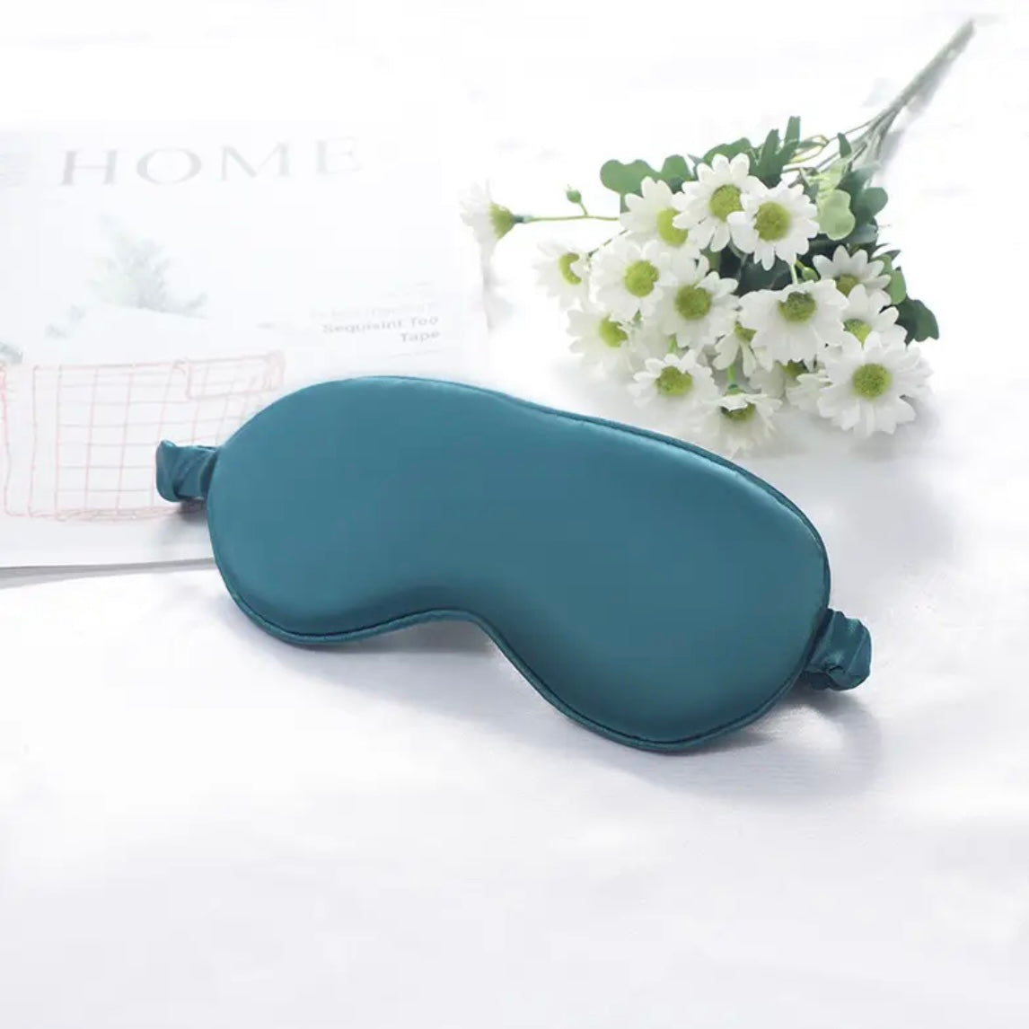 Customized Satin Nighttime Eye Mask