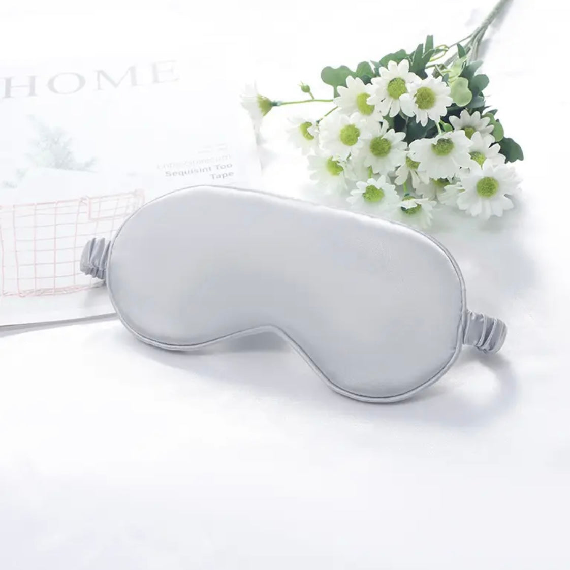 Customized Satin Nighttime Eye Mask