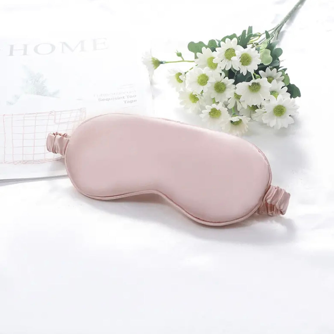 Customized Satin Nighttime Eye Mask