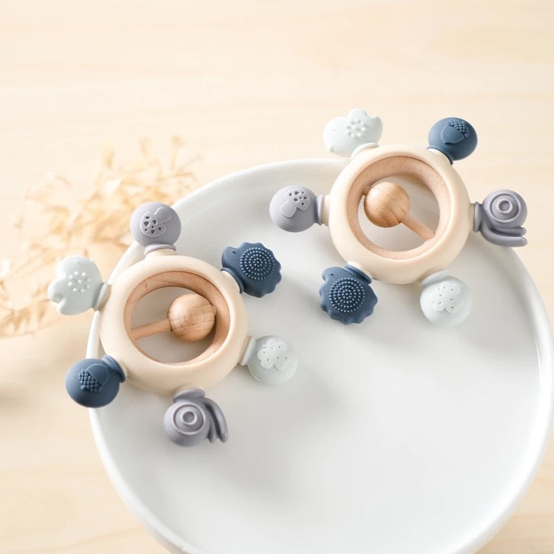 Forest Baby Teether Rattle