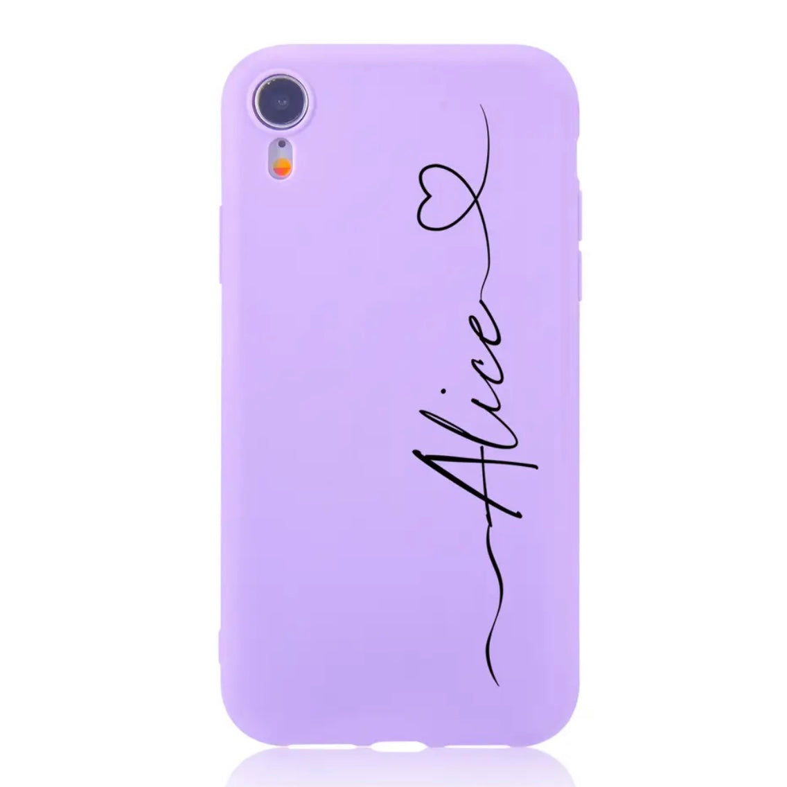 Personalized iPhone Case: Vibrant Hearts