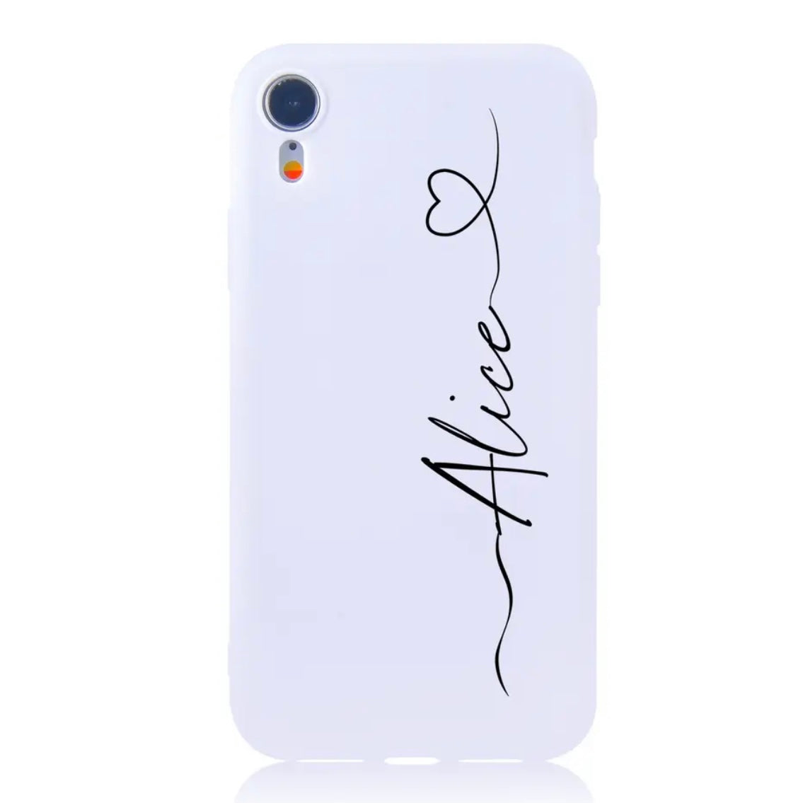Personalized iPhone Case: Vibrant Hearts
