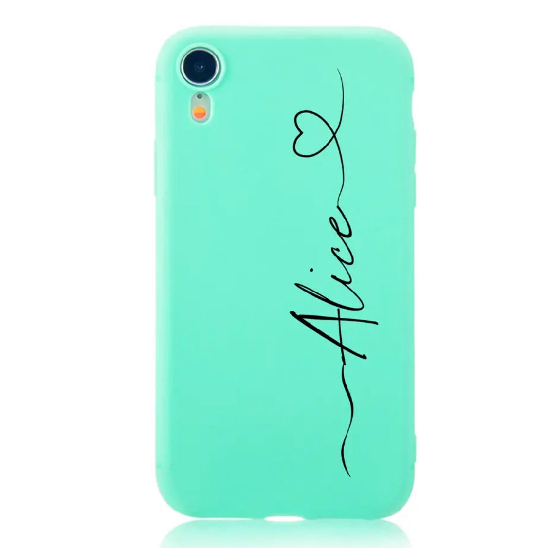 Personalized iPhone Case: Vibrant Hearts