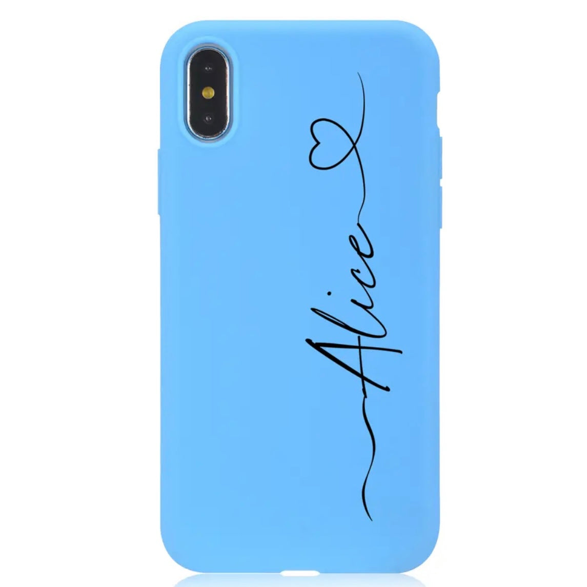 Personalized iPhone Case: Vibrant Hearts