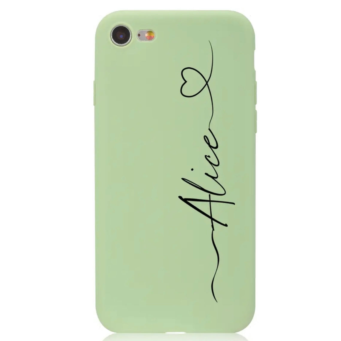 Personalized iPhone Case: Vibrant Hearts