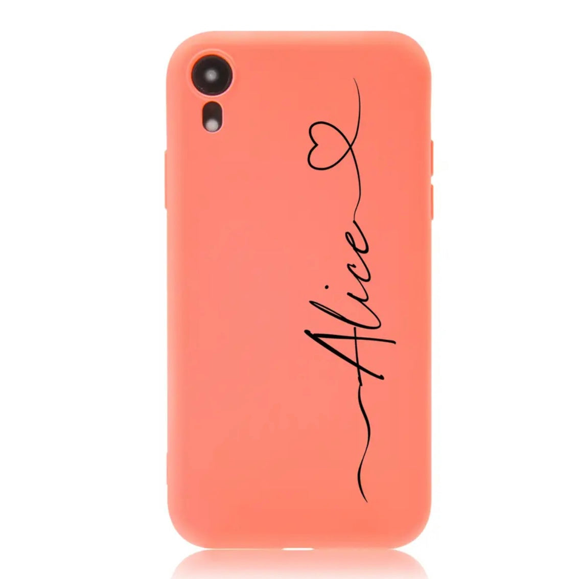 Personalized iPhone Case: Vibrant Hearts