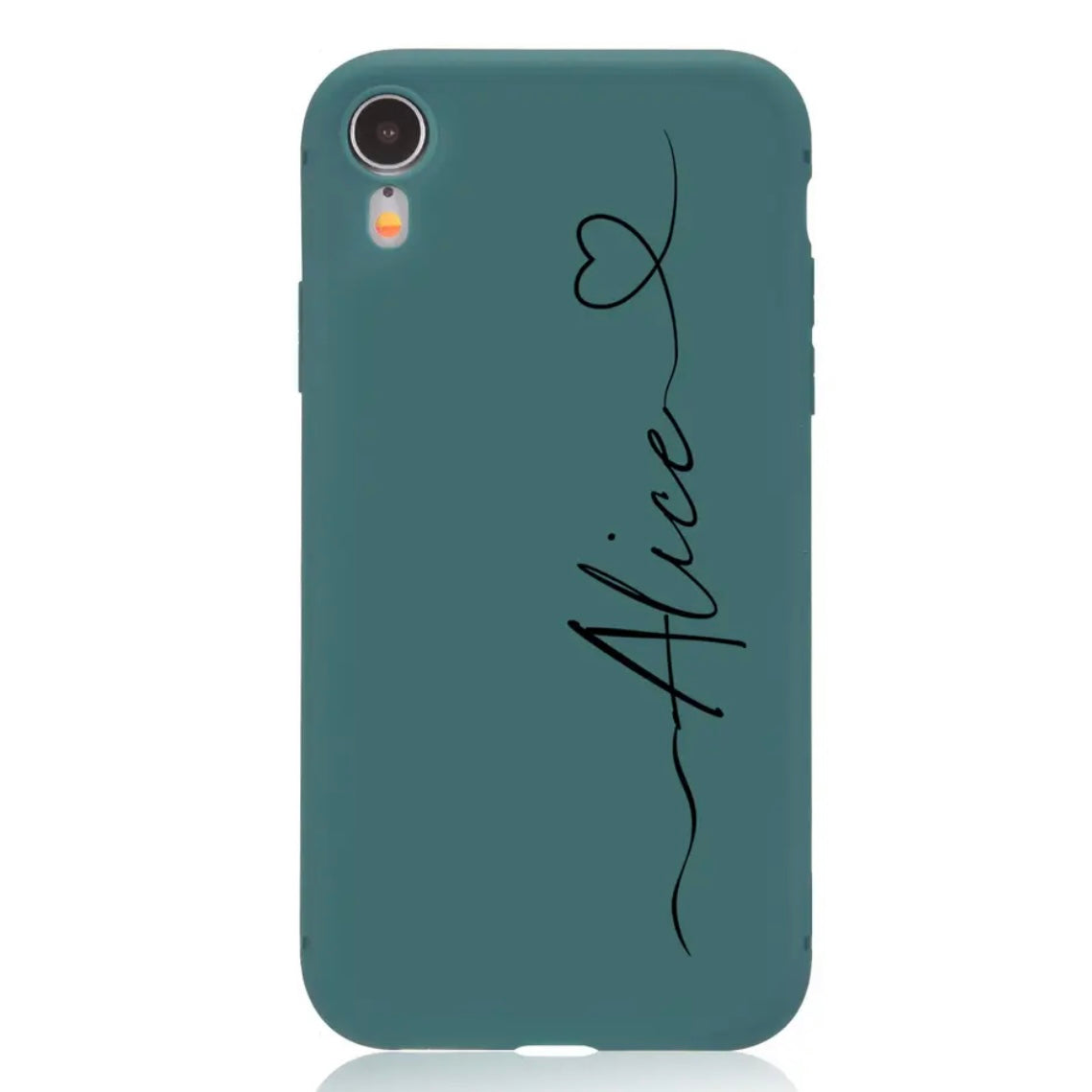 Personalized iPhone Case: Vibrant Hearts