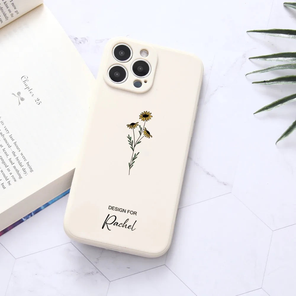 Modern Floral iPhone Case