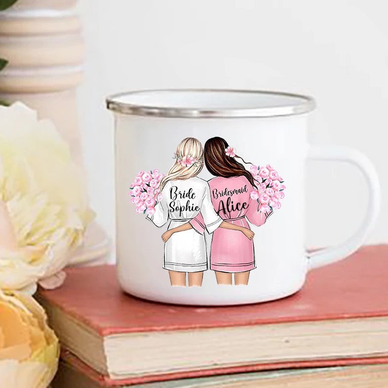 Personalized Bridesmaids Travel Mug