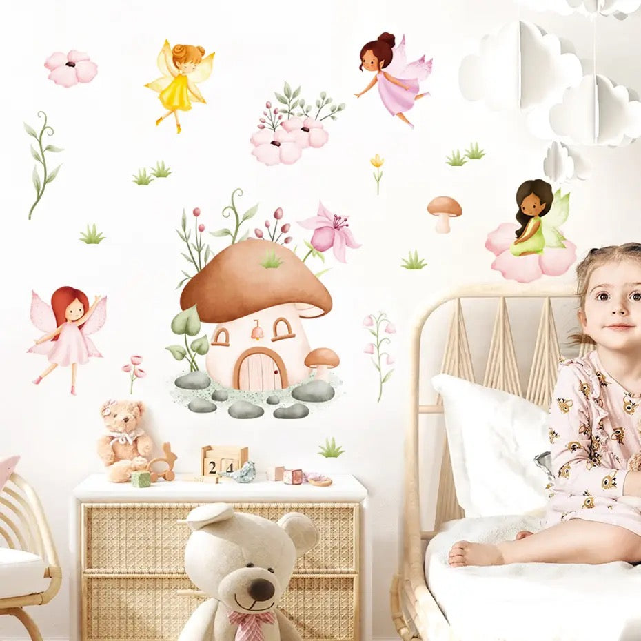 Nursery Decor Fairy Stickers