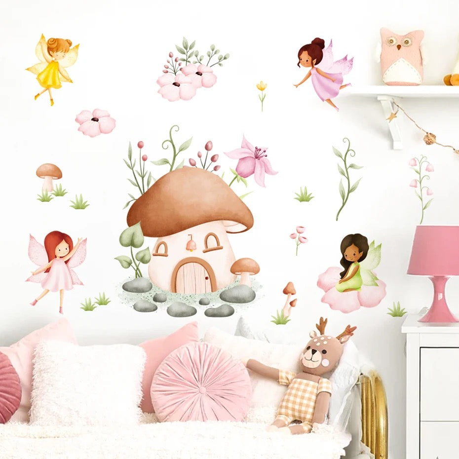 Nursery Decor Fairy Stickers