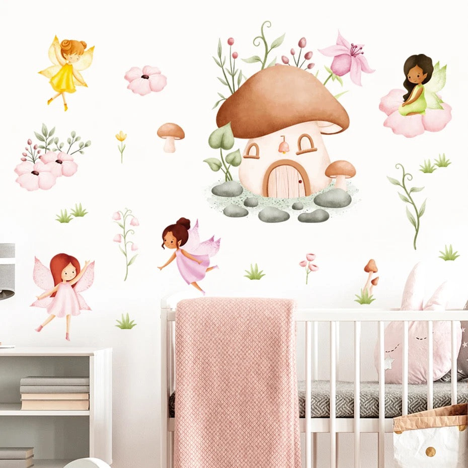 Nursery Decor Fairy Stickers